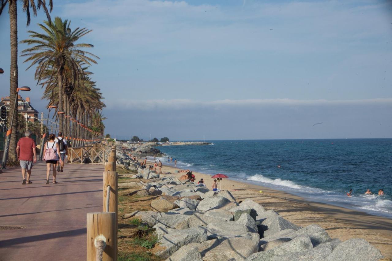 Apartament Can Mateu-Gran Terraza Vilassar De Mar Kültér fotó
