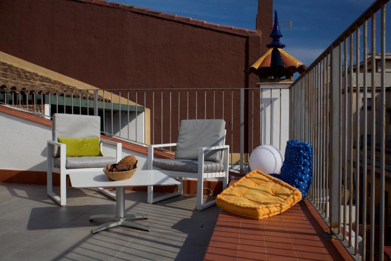 Apartament Can Mateu-Gran Terraza Vilassar De Mar Kültér fotó